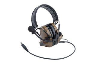 3M Peltor Comtac V Headset in coyote tan